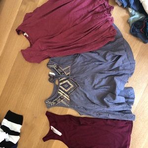 BUNDLE CLOTHES (free people/ brandy etc!!)